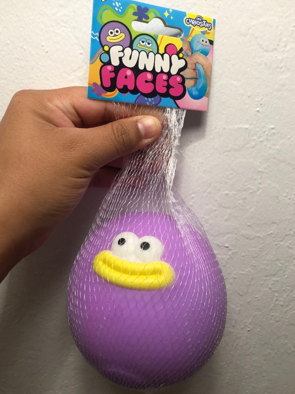 ORB CURIOSITIES 🤪 FUNNY FACES SQUISHY BALL 💕